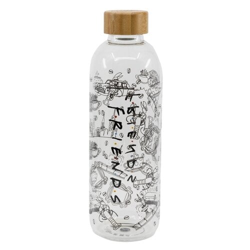 Stor Friends Glass Bottle Large Size 1030ml Stor Friends Glass Bottle Large Size 1030ml