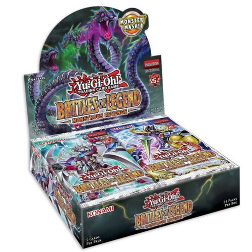 Konami YU-GI-Oh TCG Battles of Legend Monstrous Revenge Booster Box Konami YU-GI-Oh TCG Battles of Legend Monstrous Revenge Booster Box