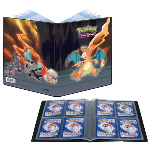 Ultra Pro Pokemon TCG Ultra Pro Portfolio Scorching Summit 4 Pocket Holds 80 Cards