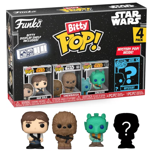 Funko Funko POP! Bitty POP Star Wars Han Solo 4 Pack 2.5cm