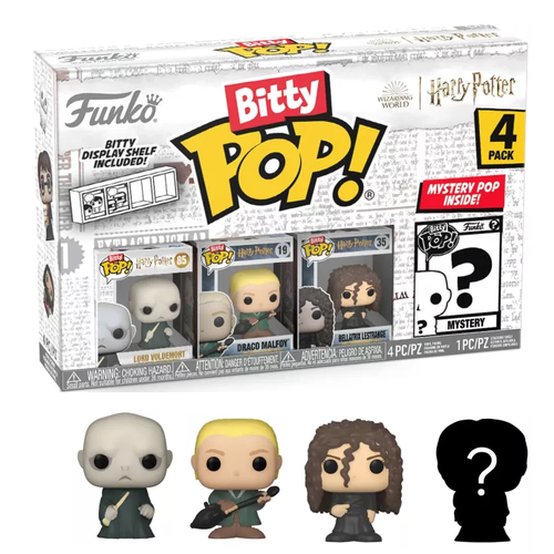 Funko Funko POP! Bitty POP Harry Potter Voldemort 4 Pack 2.5cm