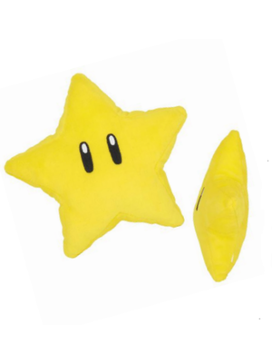 Super Mario Bros Star Pluche 18cm