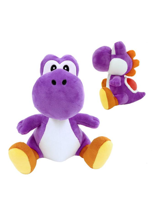 Together Plus Super Mario Bros Pluche Purple Yoshi 20cm