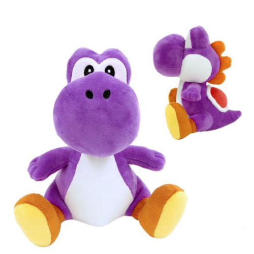 Together Plus Super Mario Bros Pluche Purple Yoshi 20cm Together Plus Super Mario Bros Pluche Purple Yoshi 20cm