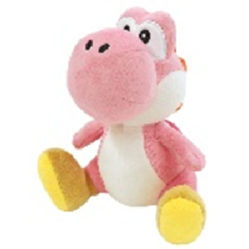 Together Plus Super Mario Bros Pink Yoshi Pluche 20cm