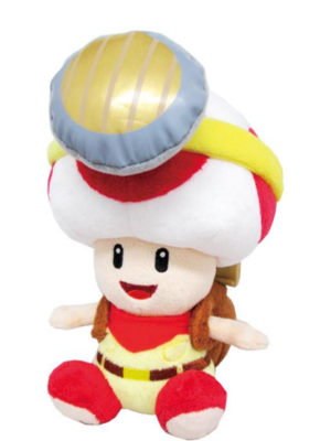 Together Plus Super Mario Bros Captain Toad Pluche 18cm