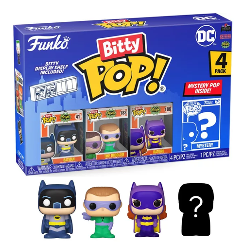 Funko Funko POP! Bitty POP Batman Adam West 4 Pack 2.5cm