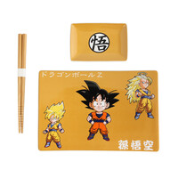 Dragon Ball Z Ceramic Sushi Set 3 Characters
