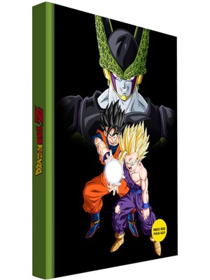 SD Toys Dragon Ball Z Cell Final Battle Notebook with Light 15x25x3cm
