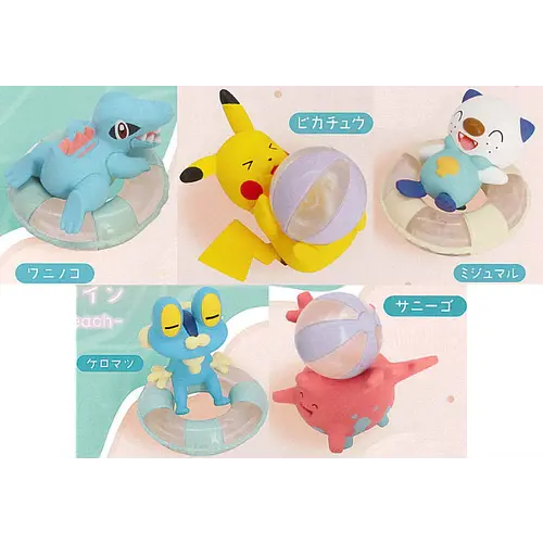 Tomy Pokemon Gira Gira Sunshine Pastel beach Figure (Gashapon)