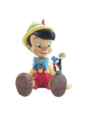 Disney Disney Traditions Pinocchio and Jiminy Sitting Figurine