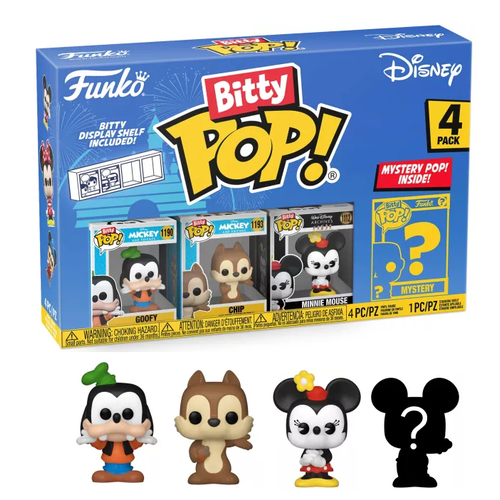 Funko Funko Bitty POP! Disney 4 Pack Goofy 2.5cm