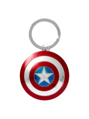 Monogram Marvel Captain America Shield Keychain