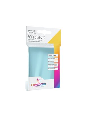 Gamegenic Sleeves Soft Sleeves Pack (100) 67x94mm