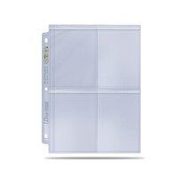 Ultra Pro Platinum Series Toploader 4-Pocket Secure Page (Per Vel)