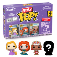 Funko POP! Bitty POP Disney Princess Rapunzel 4 Pack 2.5cm