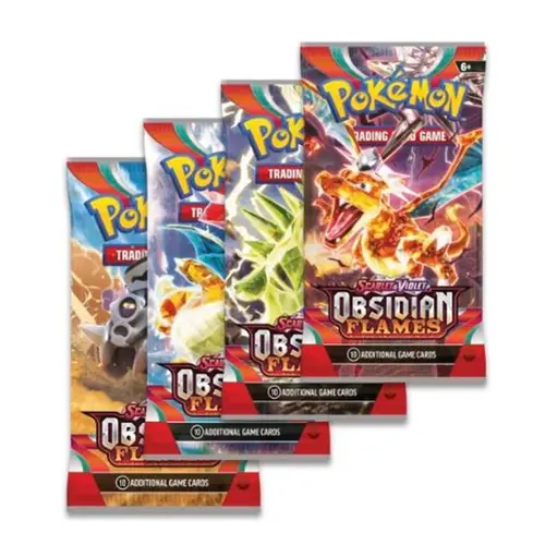 The Pokemon Company Pokemon TCG Scarlet & Violet Obsidian Flames Booster (1 Booster Pack)