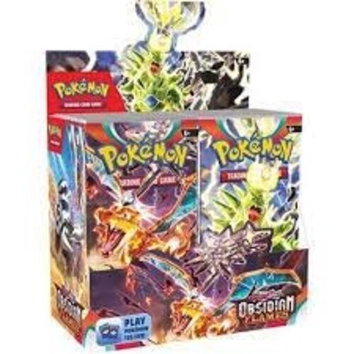 The Pokemon Company Pokemon TCG Scarlet & Violet Obsidian Flames Booster Box (36 Booster Pack)
