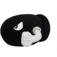 Super Mario Bros Pluche Bullet Bill 15 cm