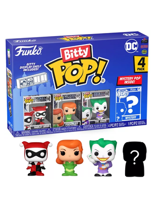 Funko Funko POP! Bitty POP DC Harley Quinn 4 Pack 2.5cm