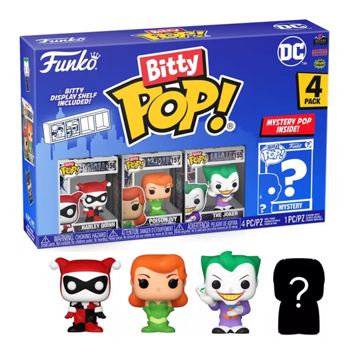 Funko Funko POP! Bitty POP DC Harley Quinn 4 Pack 2.5cm