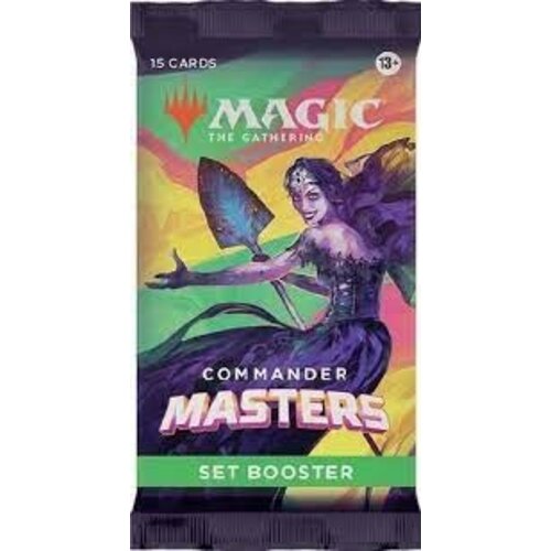 Wizards of The Coast Magic MTG TCG Commander Masters Set Booster Wizards of The Coast Magic MTG TCG Commander Masters Set Booster