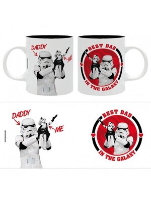 Abystyle Star Wars Stormtroopers Best Dad in the Galaxy Mug 320ml