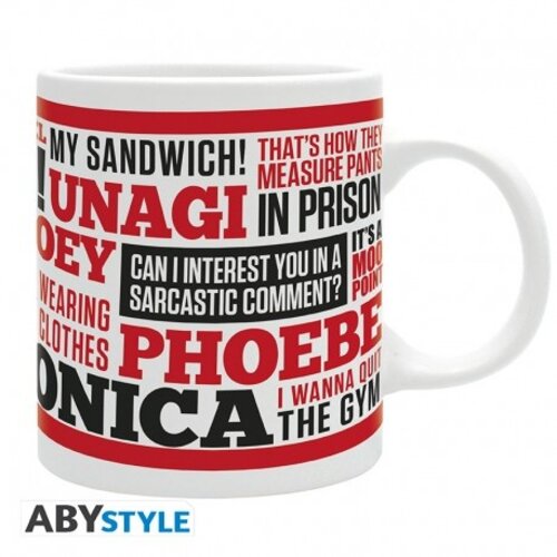 Abystyle Friends Quotes Mug 320ml Abystyle Friends Quotes Mug 320ml