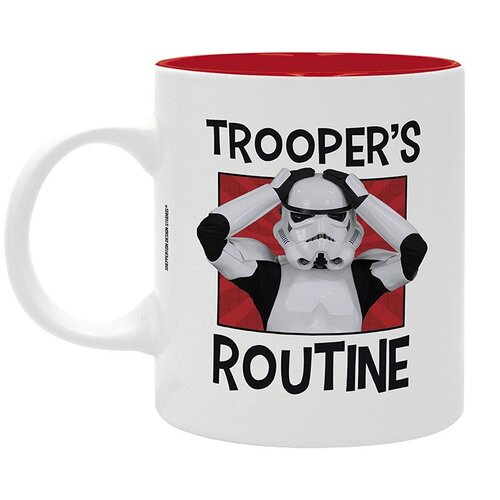 Abystyle Star Wars Stormtroopers Routine Morning Mug 320ml Abystyle Star Wars Stormtroopers Routine Morning Mug 320ml