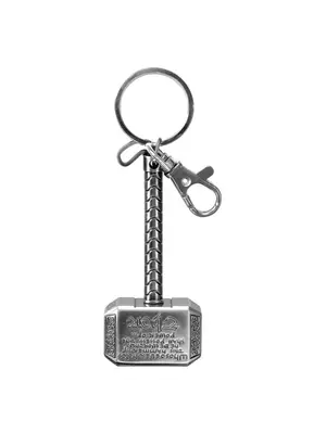 Monogram Marvel Thor's Hammer Metal Keychain