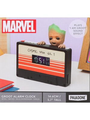 Paladone Guardians of the Galaxy Groot Alarm Clock with Sound USB Powered