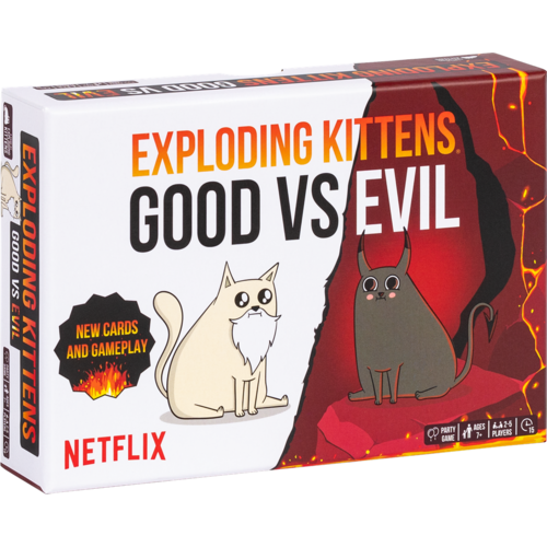 Exploding Kittens Exploding Kittens Good VS Evil Party Game