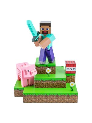 Paladone Minecraft Steve Diorama Light