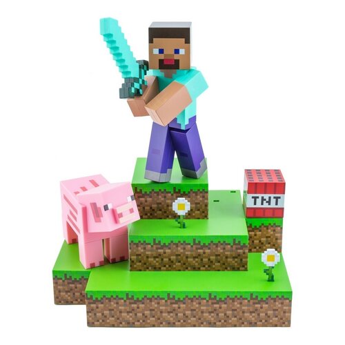 Paladone Minecraft Steve Diorama Light