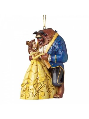 Enesco Disney Traditions Beauty and The Beast Hanging Ornament