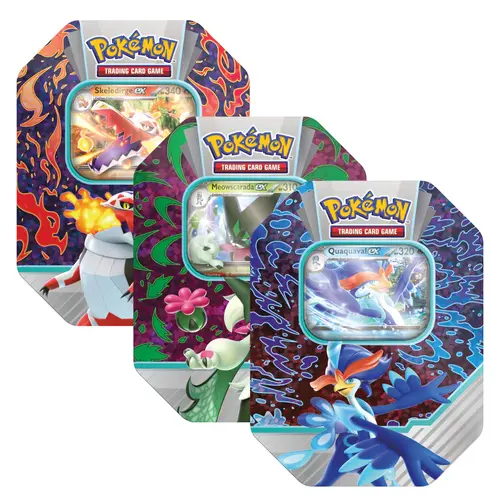 The Pokemon Company Pokemon TCG Paldea Partners Fall Tinn 2023 The Pokemon Company Pokemon TCG Paldea Partners Fall Tinn 2023