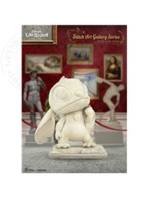 Beast Kingdom Disney Stitch Art Gallery Stitch Stone Statue 8cm Mini Egg Attack Beast Kingdom