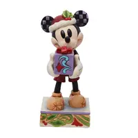 Disney Traditions Secret Santa Mickey Figure