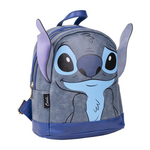 Cerda Stitch Heady Mini Faux Leather Backpack