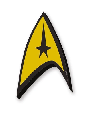 Aquarius Star Trek Logo Chunky Magnet