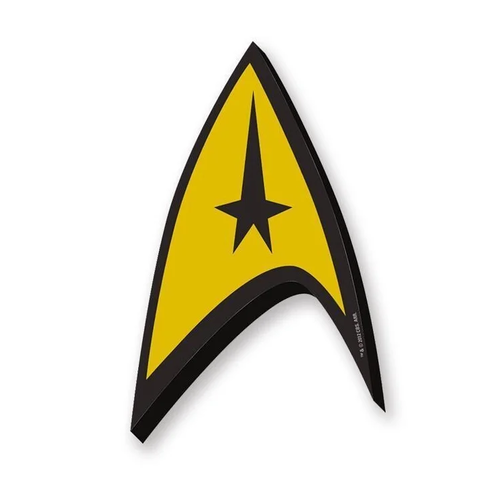 Aquarius Star Trek Logo Chunky Magnet