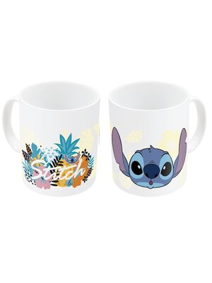 Stor Disney Stitch Pineapple Ceramaic Mug 325ML