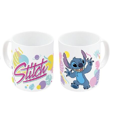 Stor Disney Stitch Hawaian Flower Ceramic Mug 325ML Stor Disney Stitch Hawaian Flower Ceramic Mug 325ML