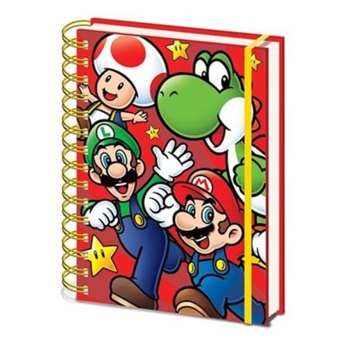 Pyramid Super Mario Core Run A5 Notebook