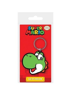 Pyramid Super Mario Yoshi Rubber Keychain