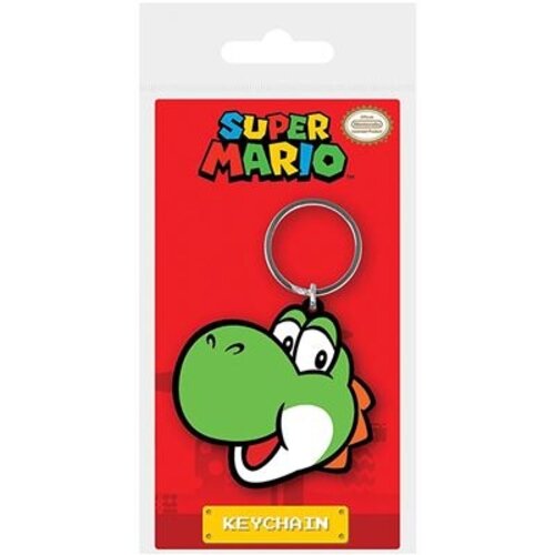 Pyramid Super Mario Yoshi Rubber Keychain