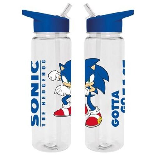 Pyramid Sonic Gotta Go Fast Plastic Water Bottle