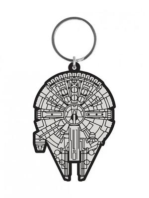 Pyramid Star Wars Millenium Falcon 6cm Rubber Keychain