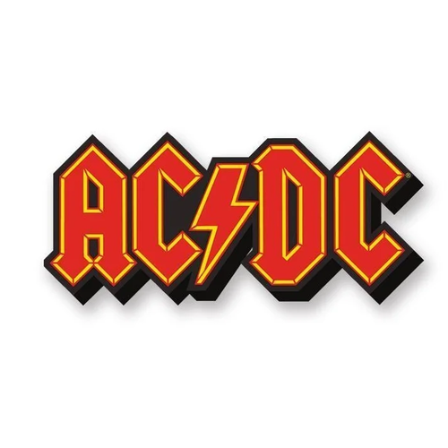 Aquarius AC/DC Logo Chunky Magnet