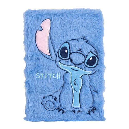 Cerda Disney Stitch Premium Furr Notebook A5